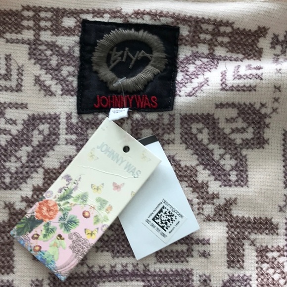 Johnny Was Biya Fenella alabaster kimono NWT size M - Picture 4 of 7